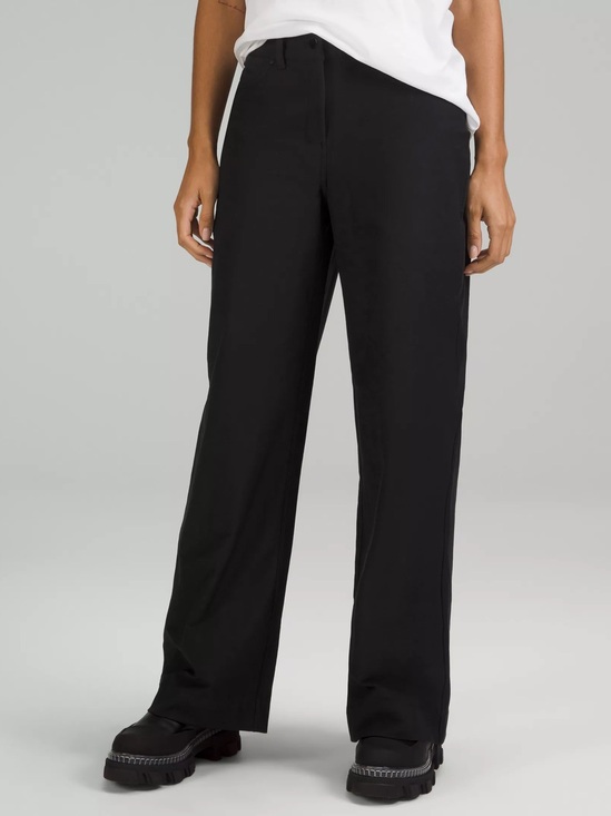 lululemon athletica Pants - City Sleek 5 Pocket High-Rise Wide-Leg Pant Full Length *Light Utilitech
